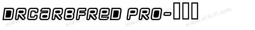DrCarbfred Pro字体转换
